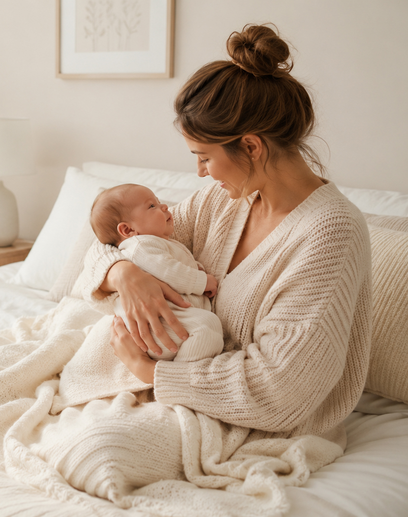 Mother and baby